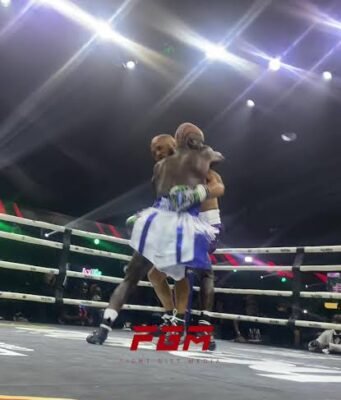 Portable Loses Celebrity Boxing Rematch To Charles Okocha